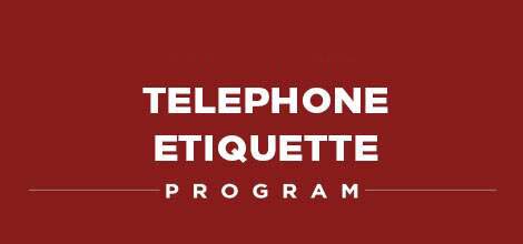 Telephone Etiquette Training Course