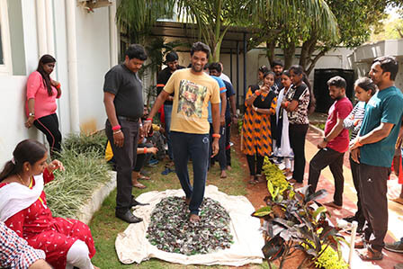 Glass Walk Activity in India