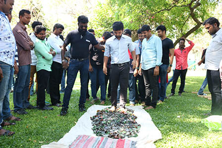 Glass Walk Activity in India