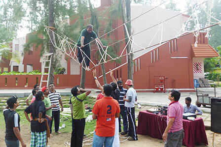 Burma Bridge Activity in India