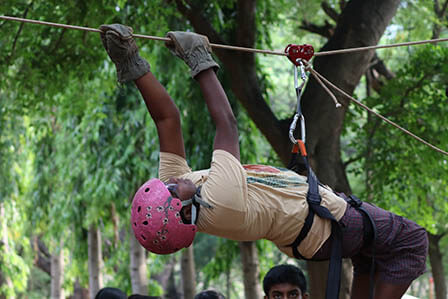 River Crossing or Valley Crossing Team Building