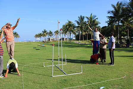 A-Frame Team Building Challenge