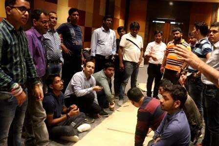 Pyramid Team Building Challenge