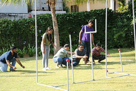 A-Frame Team Building Challenge