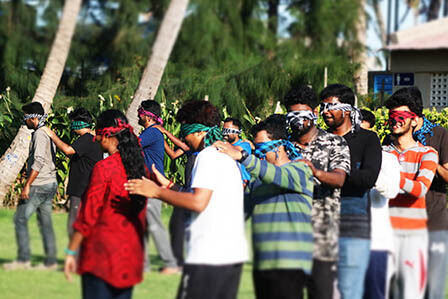 Blind Mind Team Building Activity