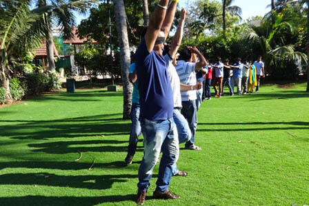 Blind Mind Team Building Activity