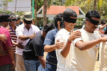 Blind Mind Team Building Activity