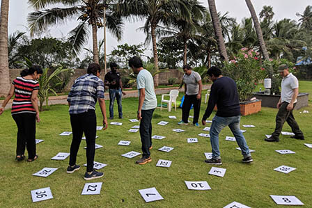 Keypunch Team Building Activity