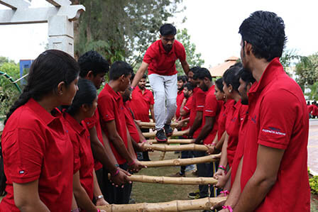 Human Ladders Team Building Activity