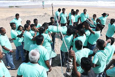 Spider Web Team Building Activity