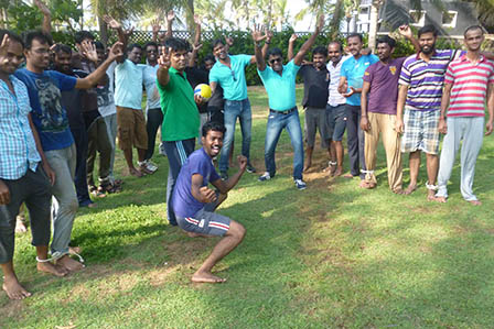 Double Soccer a Team Building