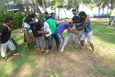 Double Soccer a Team Building