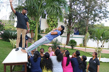 Trust Fall / Free Fall Team Building