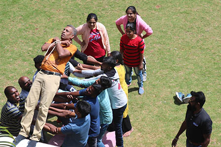 Trust Fall / Free Fall Team Building