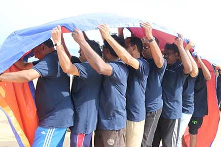 Caterpillar Bulldozer Team Building