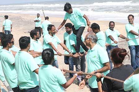 Yurt Circle Team Building