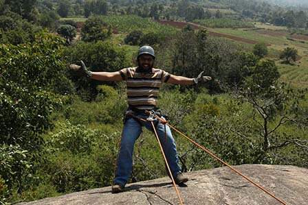 Rock Climbing Activity in India