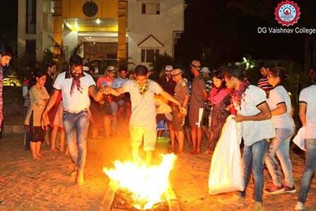 Fire Walk Activity in India