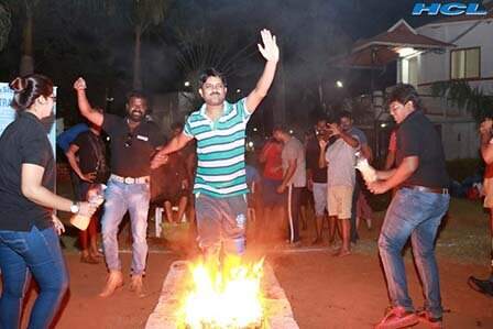 Fire Walk Activity in India