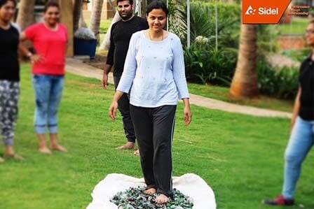 Glass Walk Activity in India