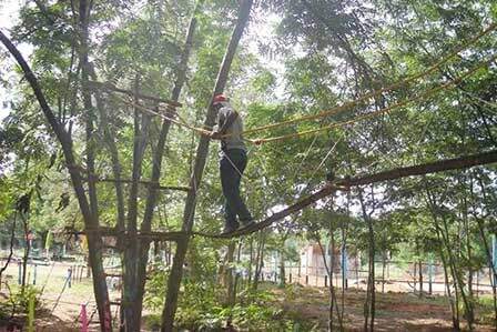 Burma Bridge Activity in India