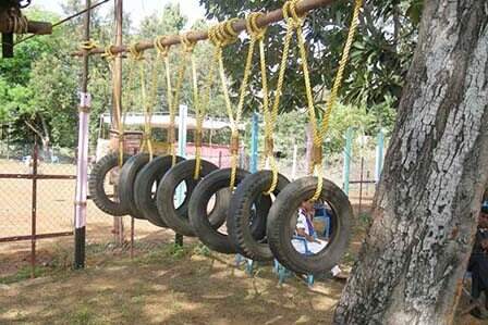 Tarzan Swing Team Building Activity