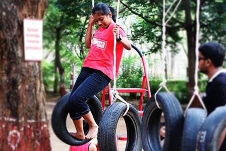 Tarzan Swing Team Building Activity