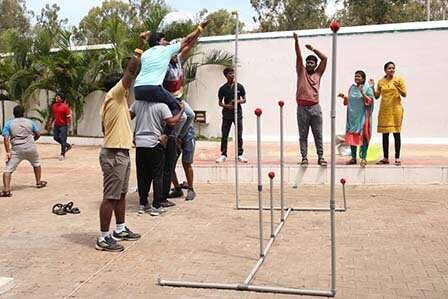 A-Frame Team Building Challenge
