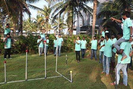 A-Frame Team Building Challenge