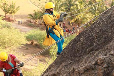 Rock Climbing Activity in India