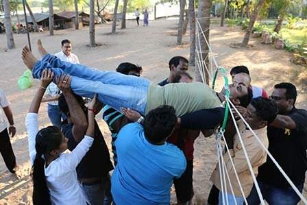 Spider Web Team Building Activity