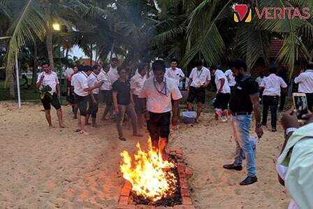 Fire Walk Activity in India