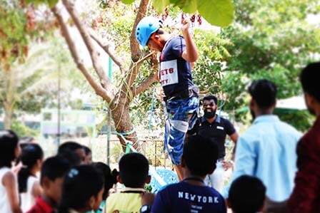 Rope Walking Team Building