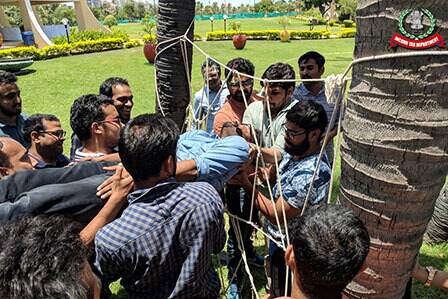 Spider Web Team Building Activity