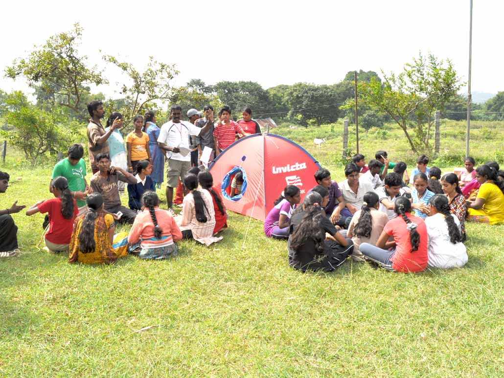 Camping and Tenting Team Building